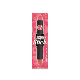 W7 Blusher Stick - Pink Pleasure & Dusty Pink W7