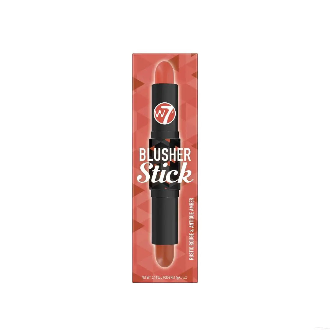 W7 Blusher Stick - Rustic Rouge & Antique Amber W7