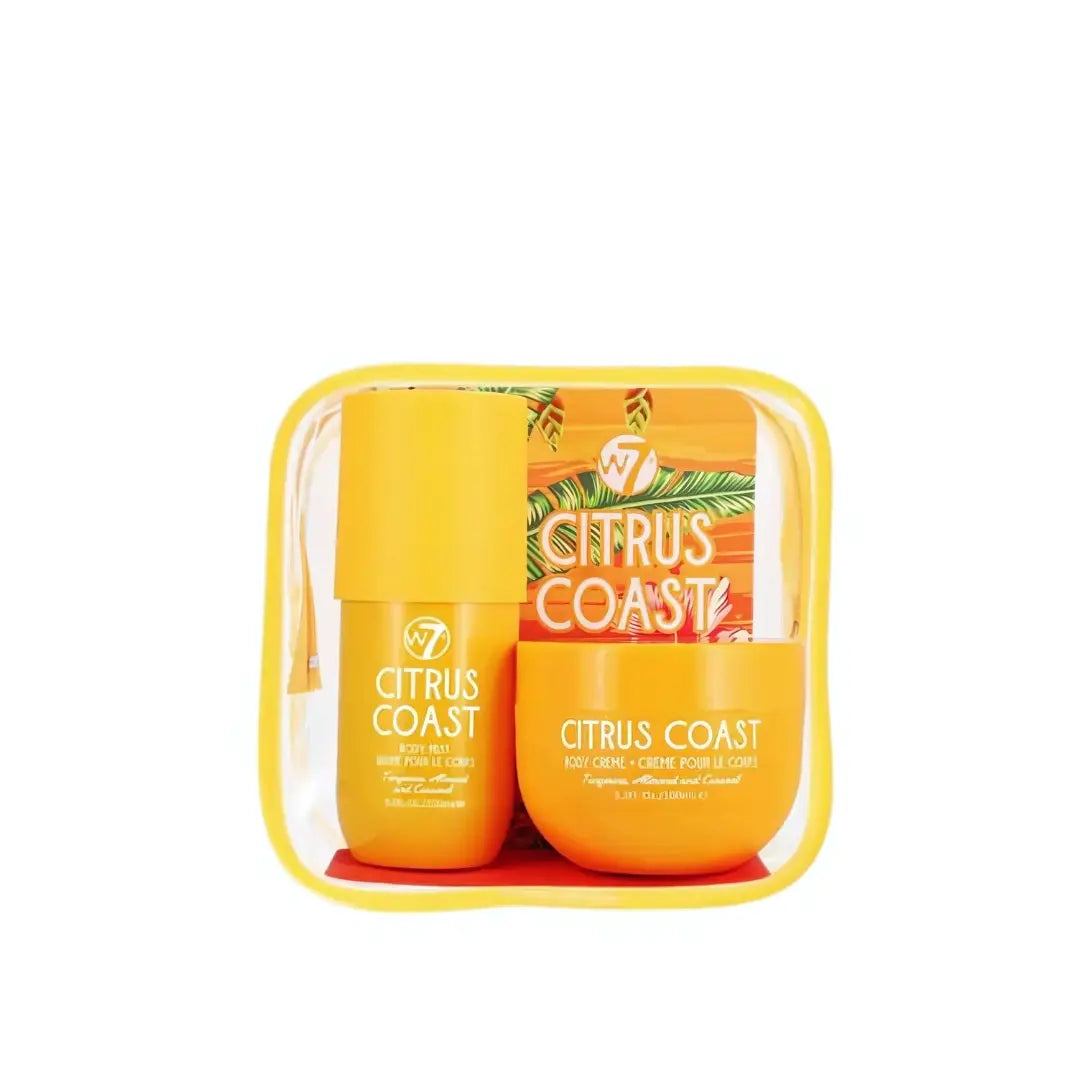 W7 Body Mist & Body Creme Travel Set - Citrus Coast W7