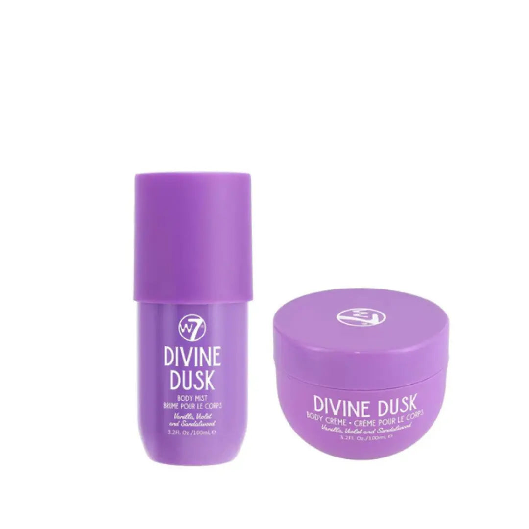 W7 Body Mist & Body Creme Travel Set - Divine Dusk W7