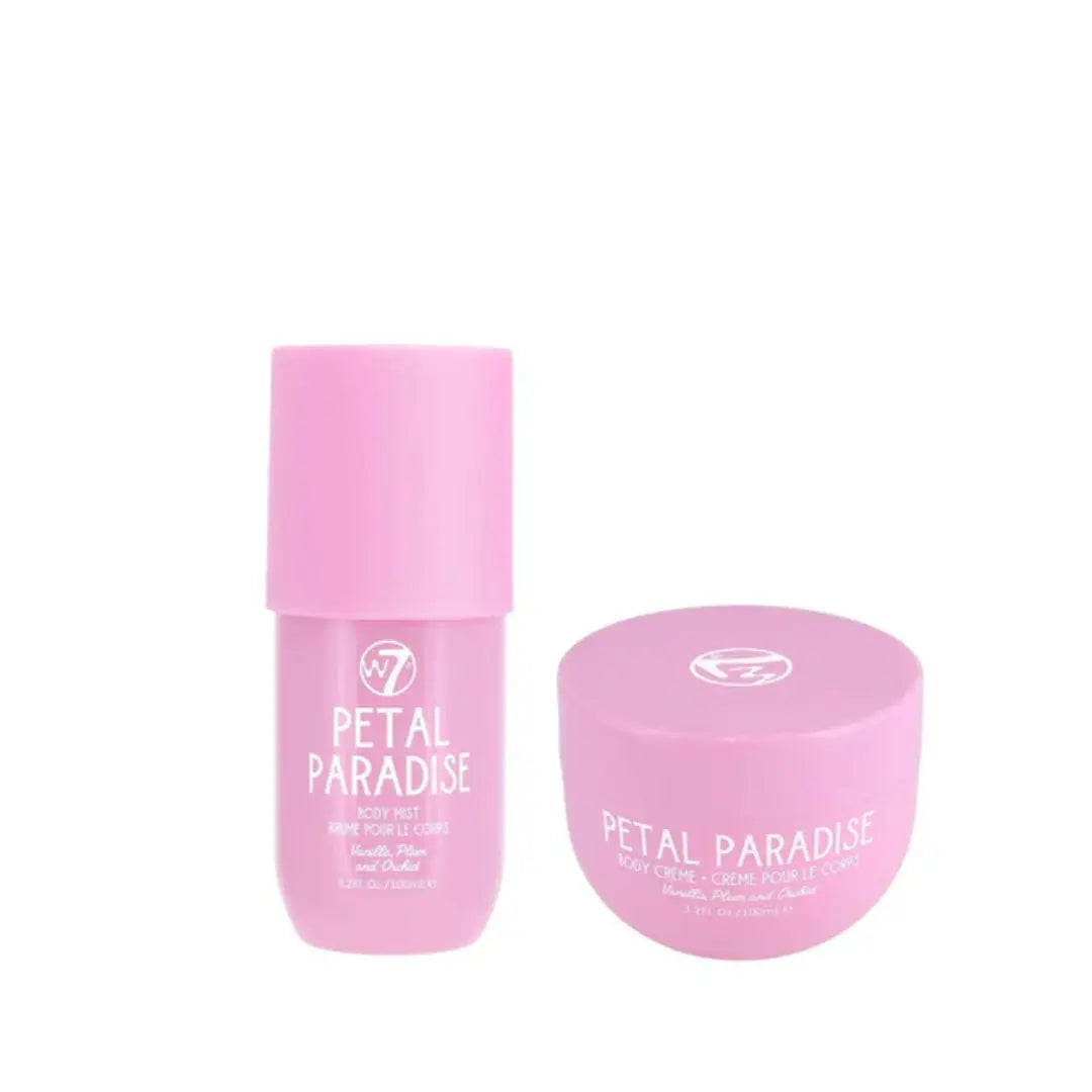 W7 Body Mist & Body Creme Travel Set - Petal Paradise W7