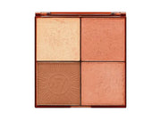 W7 Bronze Brilliance Bronze & Glow Palette Medium & Dark Warepaint Cosmetics