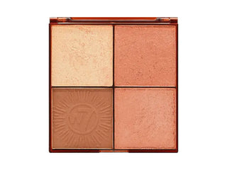 W7 Bronze Brilliance Bronze & Glow Palette Medium & Dark Warepaint Cosmetics