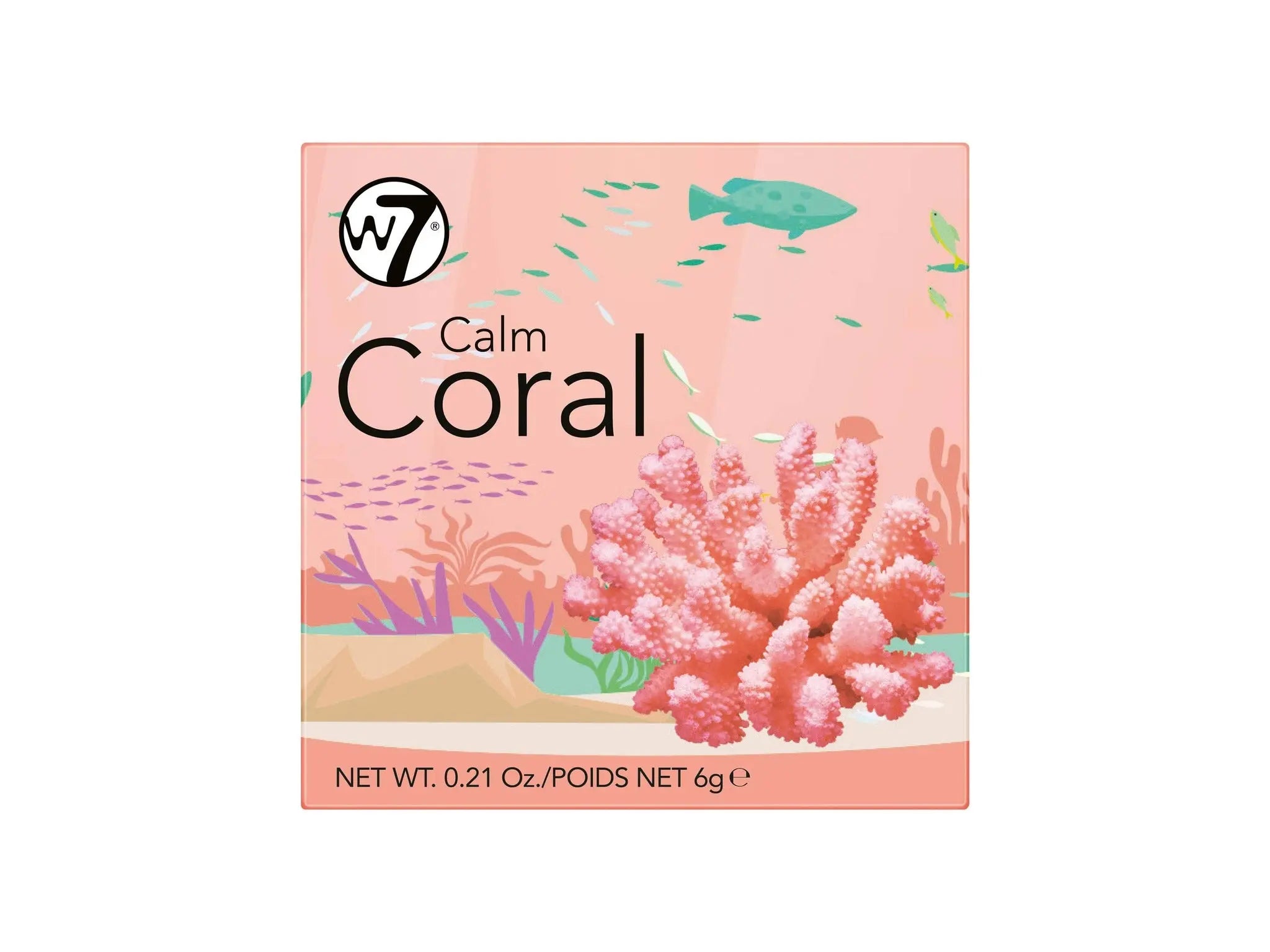 W7 Calm Coral Blusher - Stellaz.se