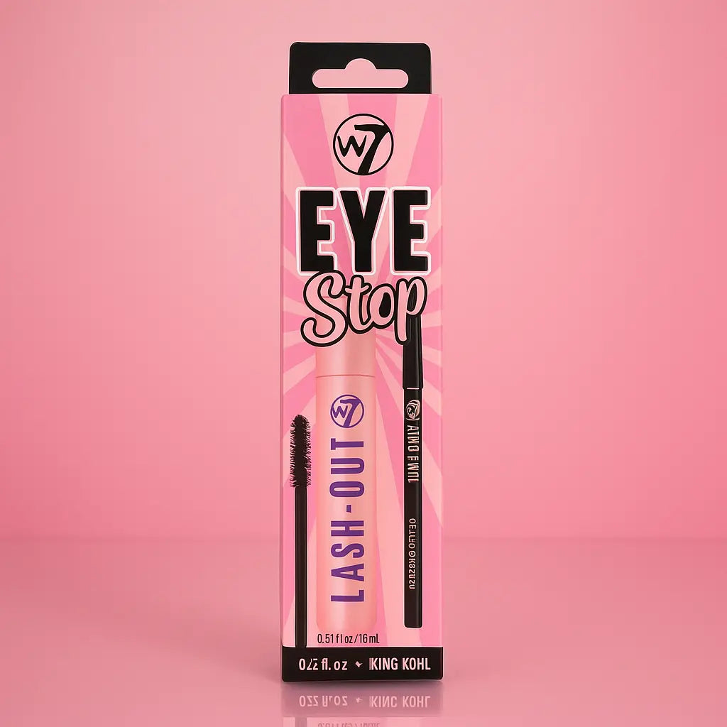 W7 Eye Stop Mascara & Eyeliner Kit W7