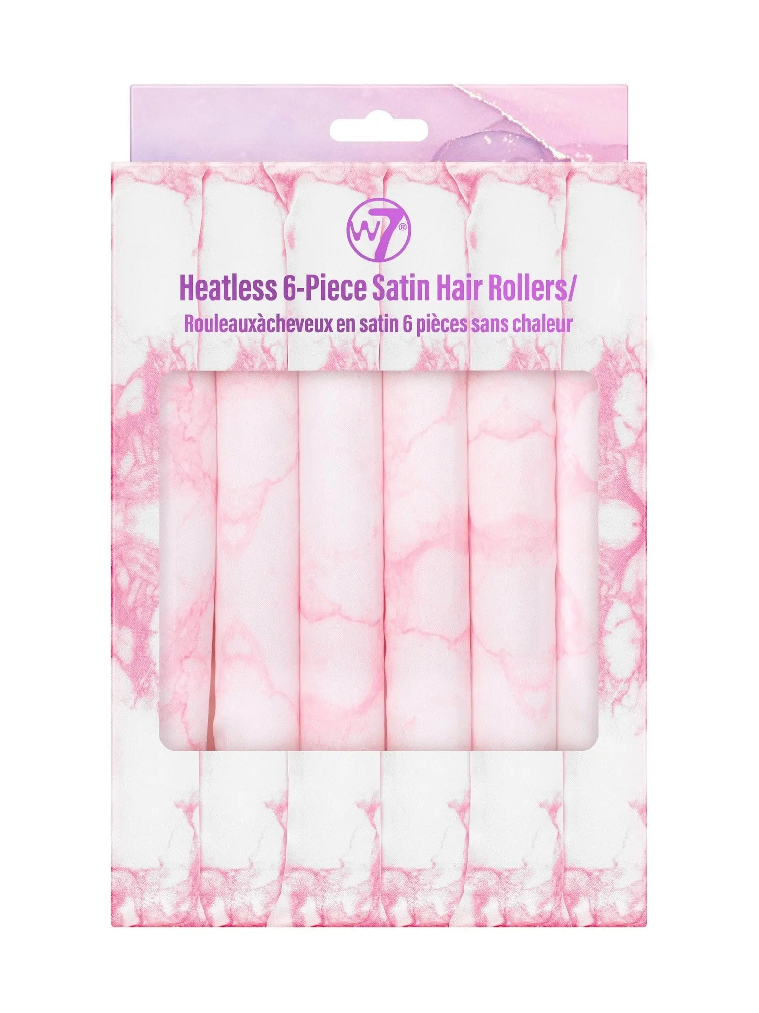 W7 Heatless 6-Piece Satin Hair Rollers - Stellaz.se