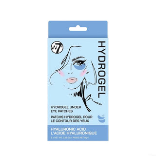 W7 Hydrogel Under Eye Gel Patches - Hyaluronic Acid W7