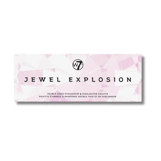 W7 Jewel Explosion Double Sided Eyeshadow & Highlighter Palette - Stellaz.se