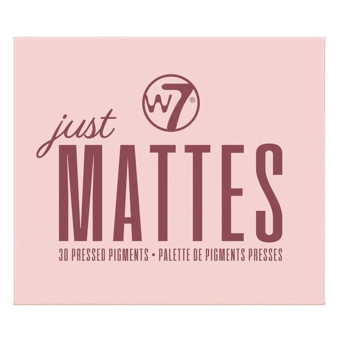 W7 Just Mattes - 30 Pressed Pigments - Stellaz.se