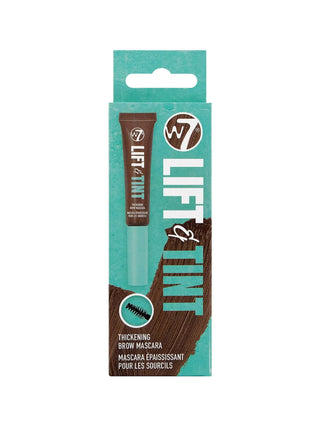 W7 Lift & Tint Thickening Brow Mascara - Brunette - Stellaz.se