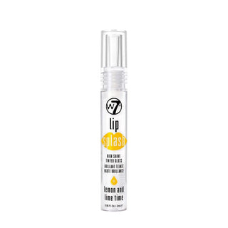 W7 Lip Splash High Shine Tinted Gloss - Lemon & Lime Time Warpaint Cosmetics