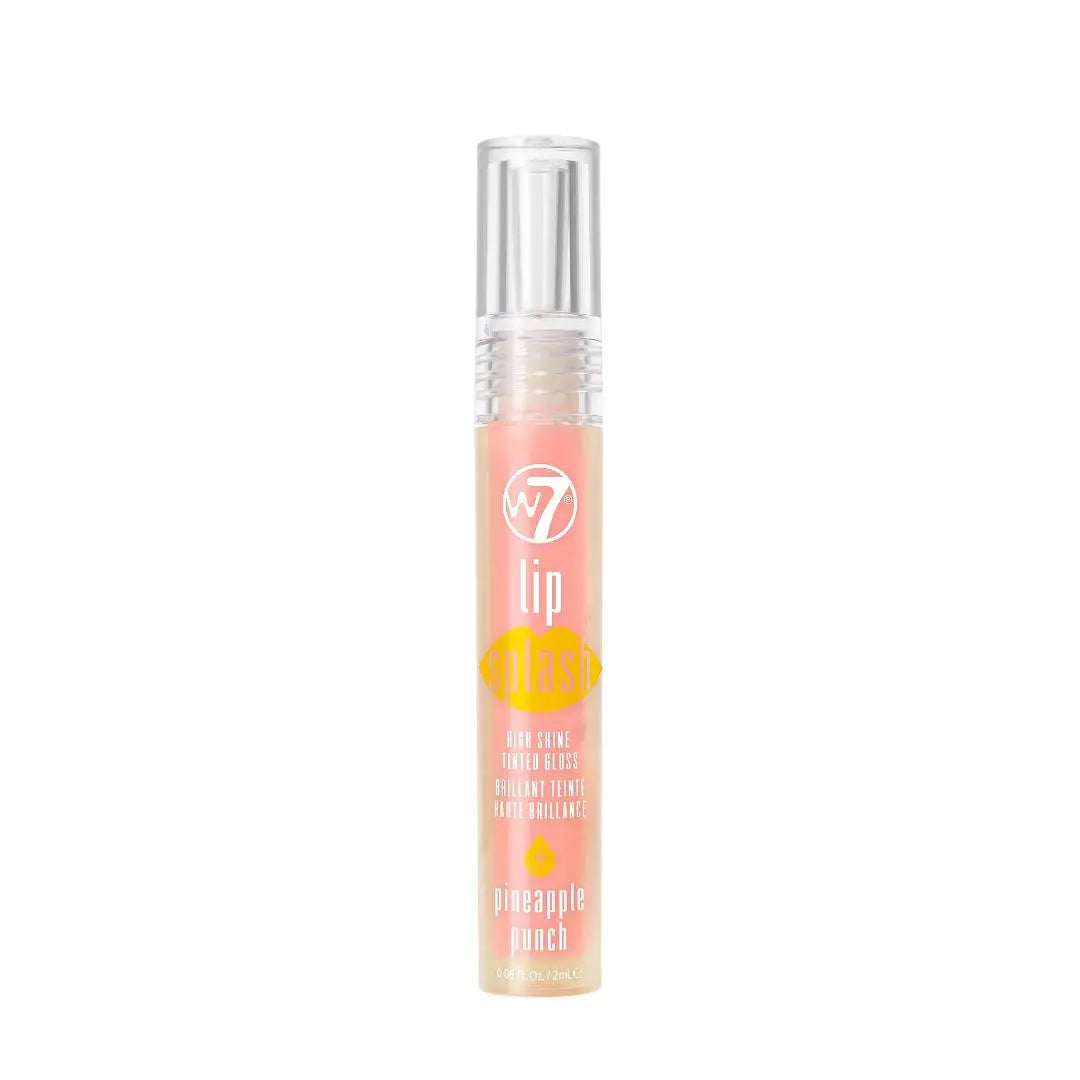 W7 Lip Splash High Shine Tinted Gloss - Pineapple Punch Warpaint Cosmetics