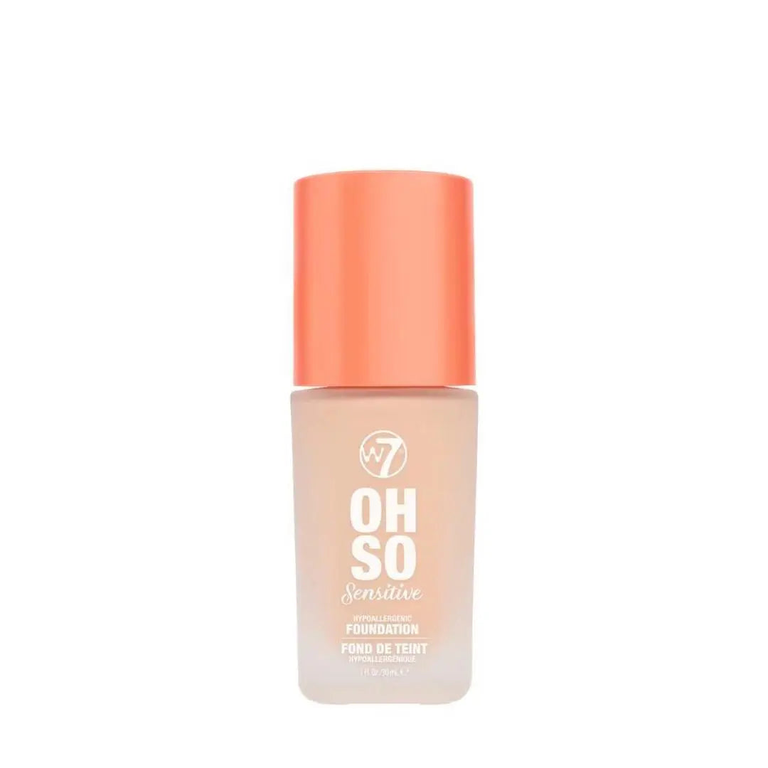 W7 Oh So Sensitive Foundation- Sand Beige Warpaint Cosmetics