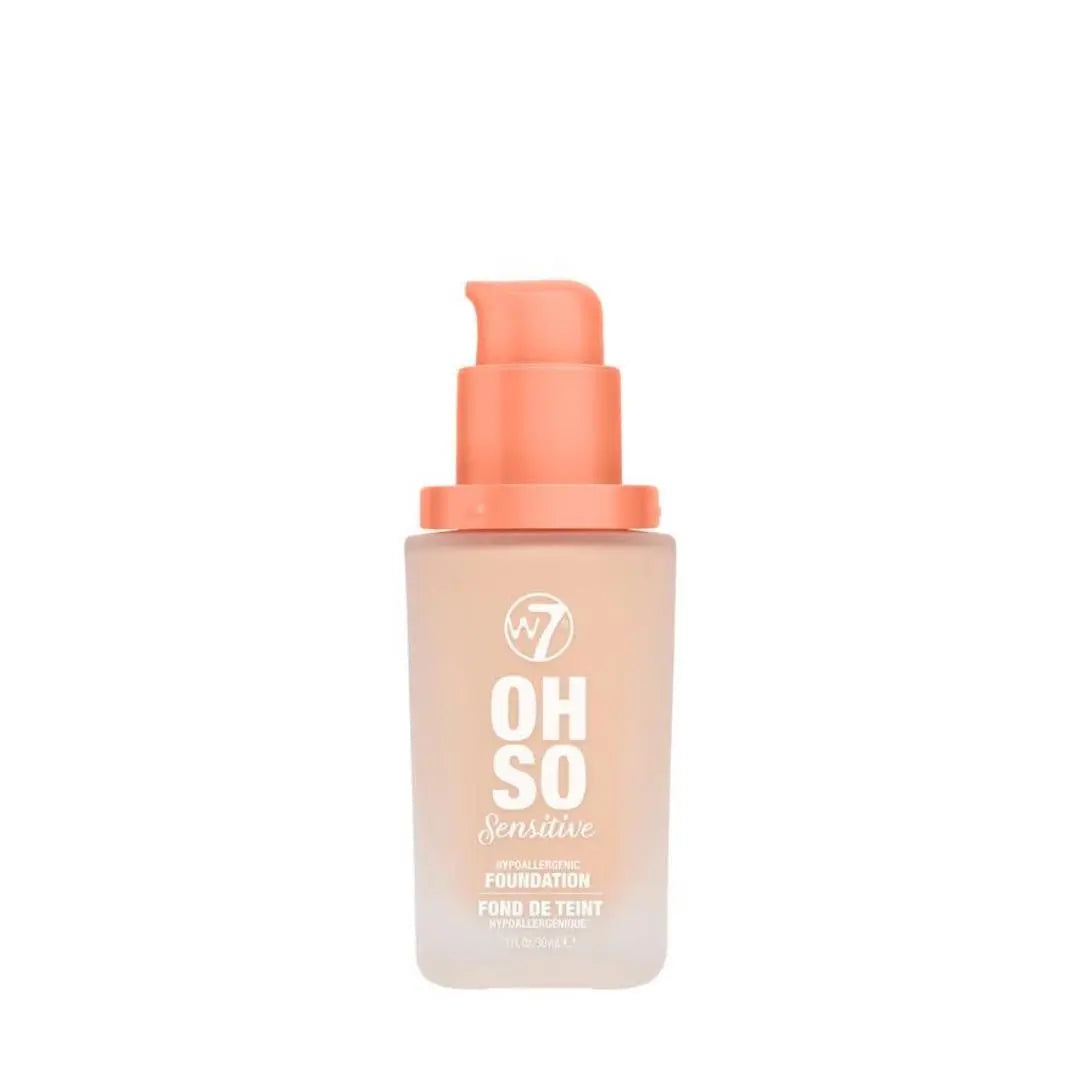 W7 Oh So Sensitive Foundation- Sand Beige Warpaint Cosmetics
