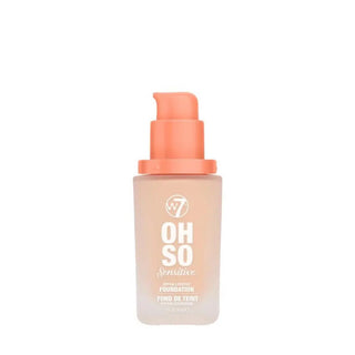 W7 Oh So Sensitive Foundation- Sand Beige Warpaint Cosmetics