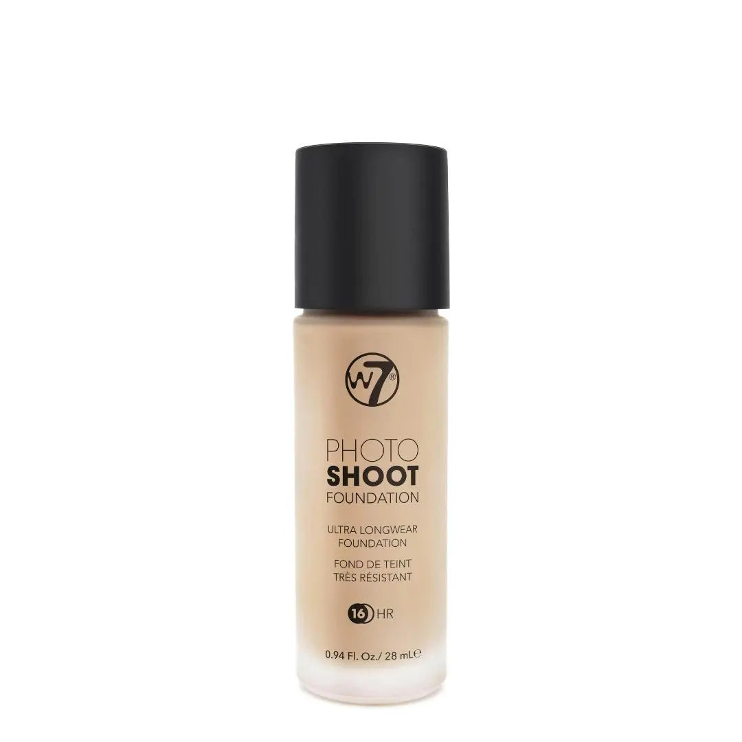 W7 Photo Shoot 16 Hour Foundation - Sand Beige Warepaint Cosmetics
