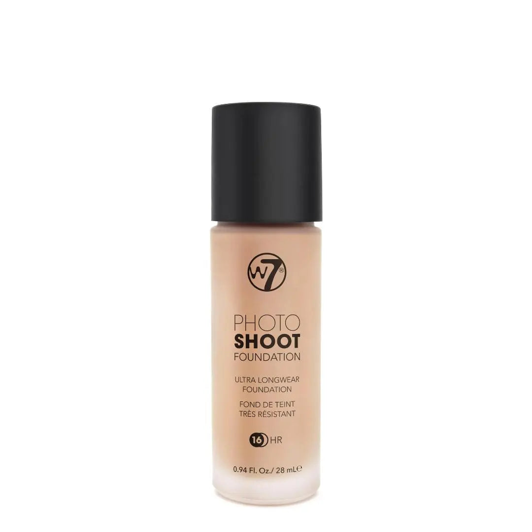 W7 Photo Shoot16 Hour Foundation - Natural Beige Warpaint Cosmetics