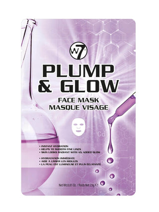 W7 Plump & Glow Face Mask Warpaint Cosmetics