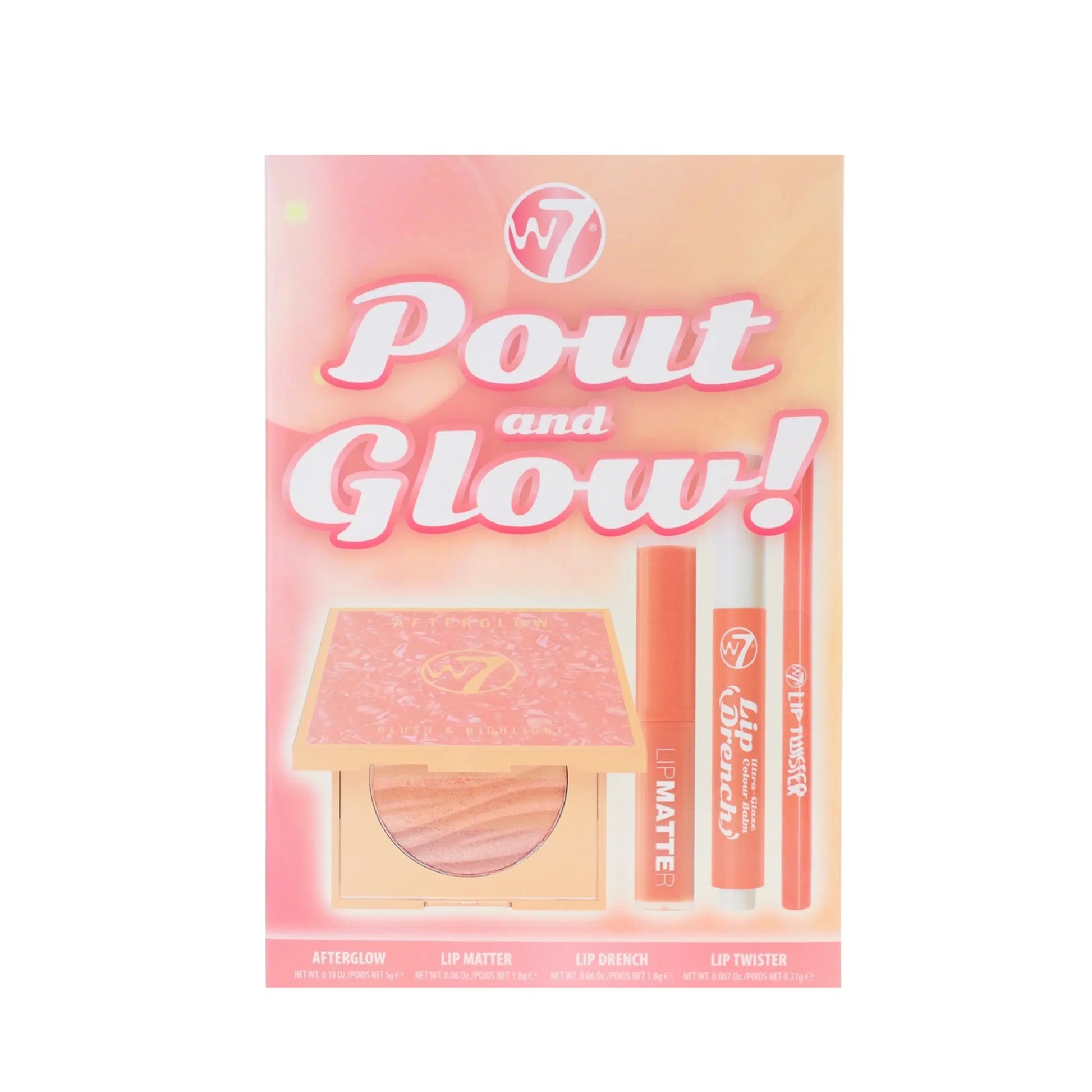 W7 Pout & Glow Gift Set W7