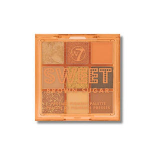 W7 Pressed Pigment Palette - Sweet Brown Sugar Warepaint Cosmetics