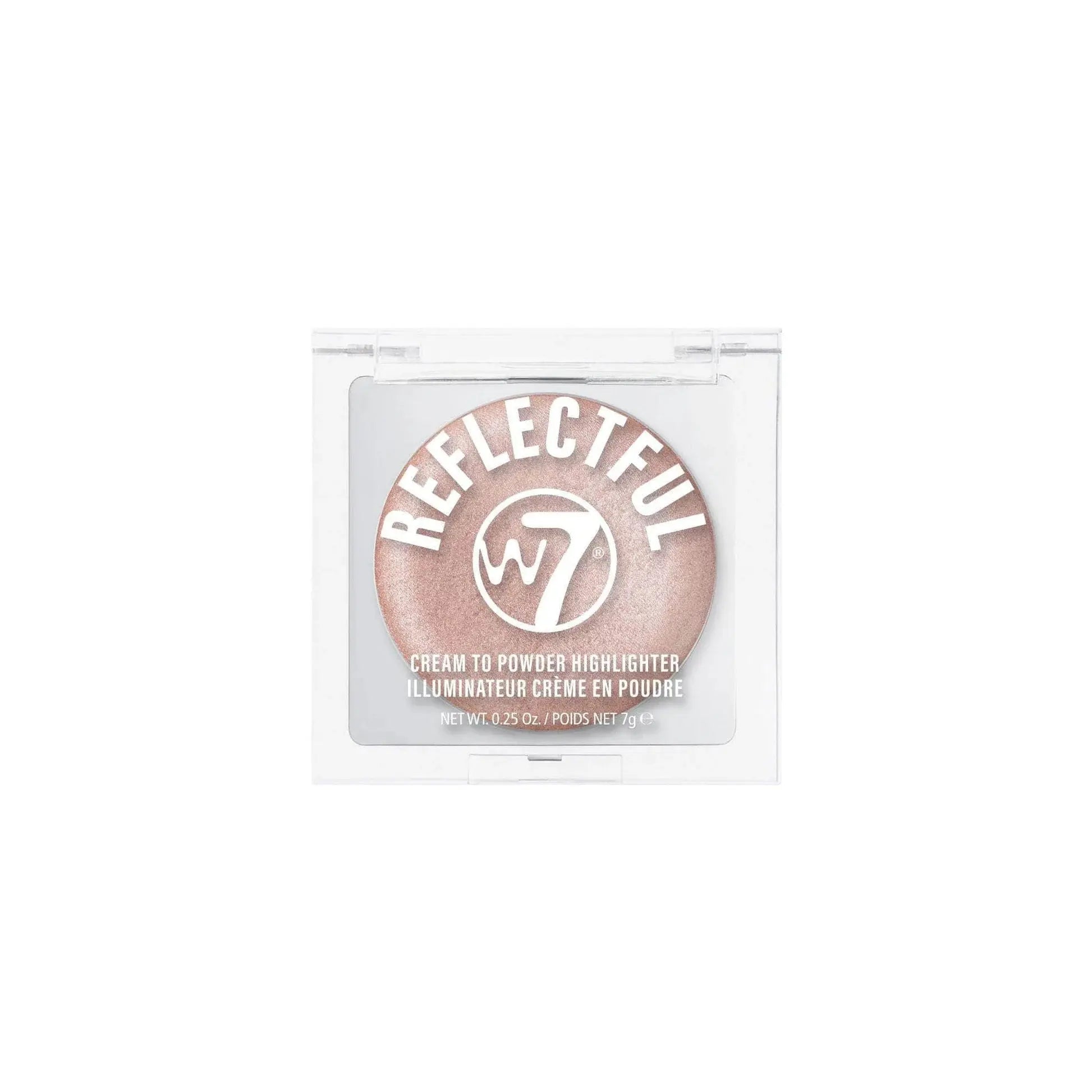 W7 Reflectful Cream To Powder Highlighter - Pink Spring W7