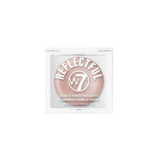 W7 Reflectful Cream To Powder Highlighter - Pink Spring W7