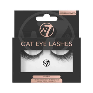 W7 Reuseable Cat Eye Lashes - Savannah - Stellaz.se