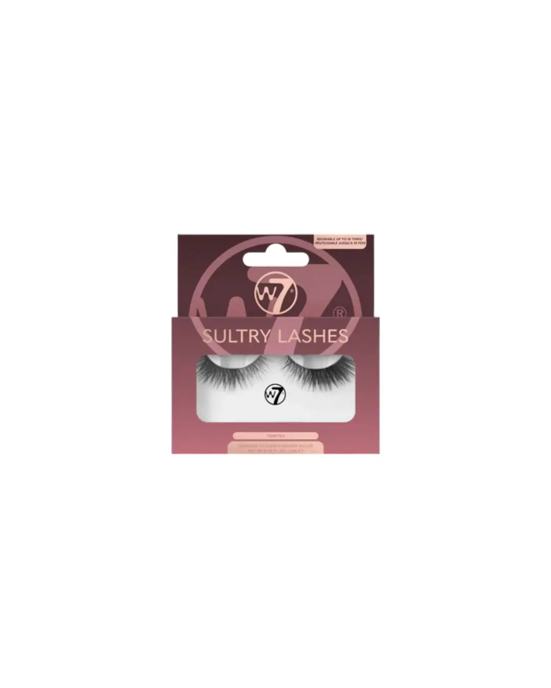 W7 Reuseable Sultry Lashes - Desire W7