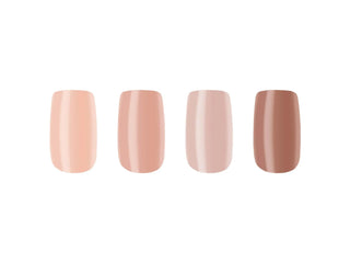 W7 Shades Of Nudes 96 Pcs False Nails Set - Stellaz.se