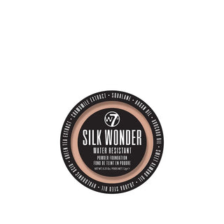 W7 Silk Wonder Water Resistant Powder Foundation W7