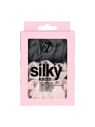 W7 Silky Knots Hair Scrunchies 3 Pack - Original Warpaint Cosmetics