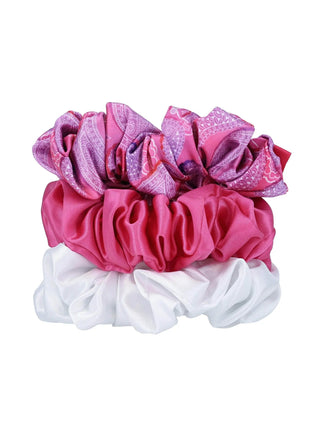 W7 Silky Knots Hair Scrunchies 3 Pack - Paisley - Stellaz.se