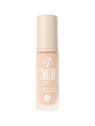 W7 Snow Flawless Miracle Moisture Foundation - Sand Beige - Stellaz.se