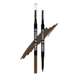 W7 Stroke Of Genius Microblade Brow Pencil - Brunette - Stellaz.se