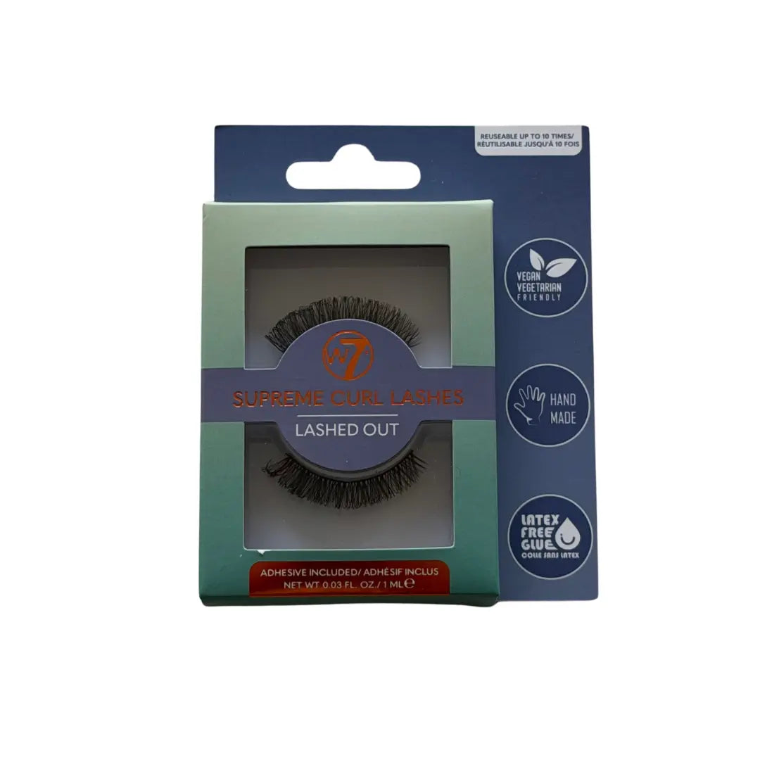 W7 Supreme Lash Curl Lashes - Popping W7