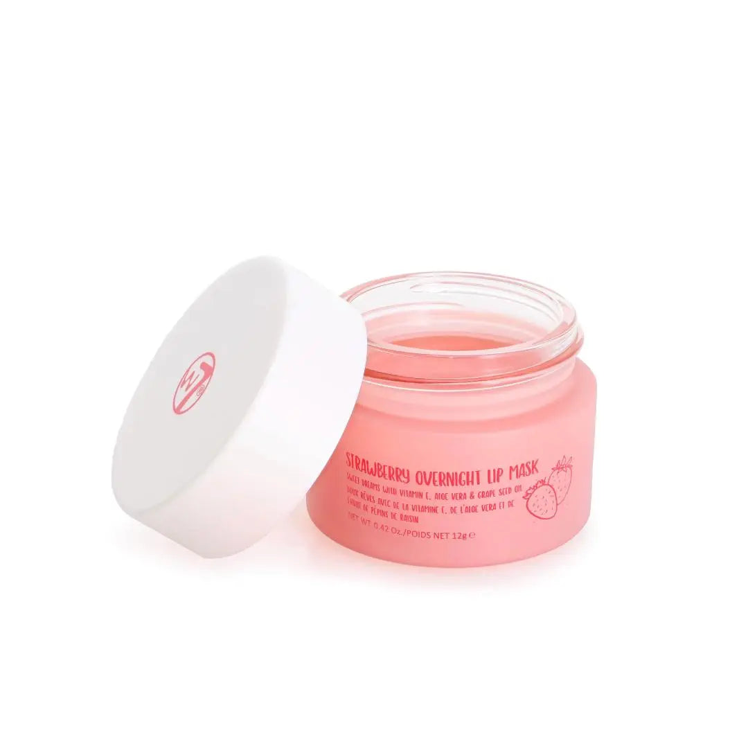 W7 Sweet Dreams Overnight Lip Mask - Strawberry - Stellaz.se