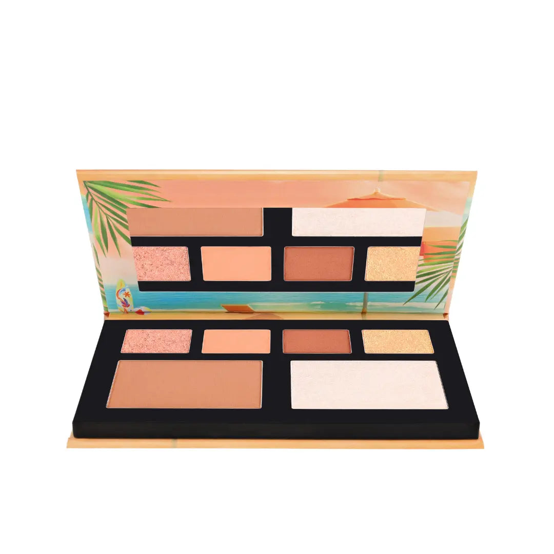 W7 Tropical Escape Face & Eye Palette - Light/Medium W7