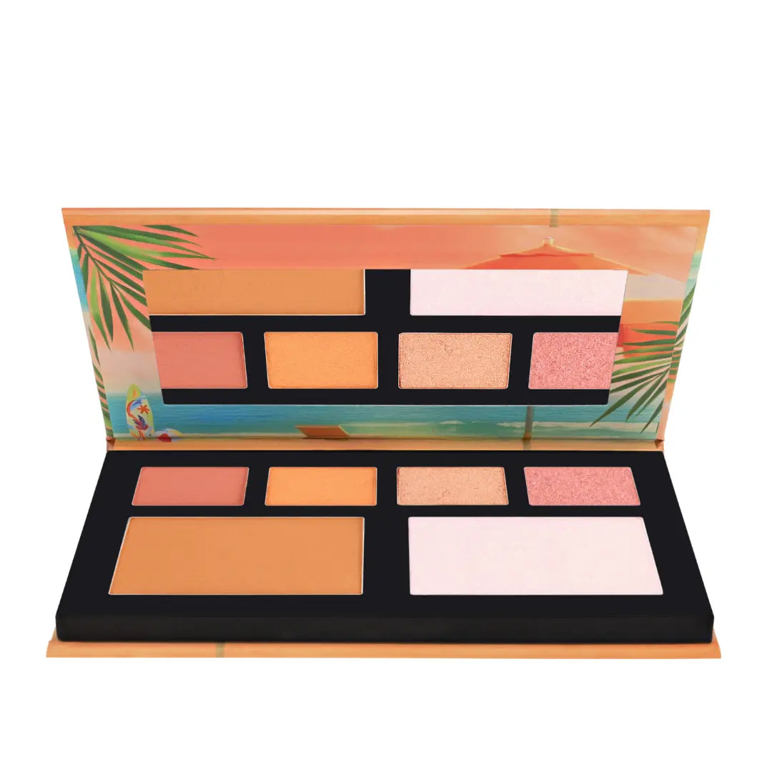W7 Tropical Escape Face & Eye Palette - Medium/Deep W7