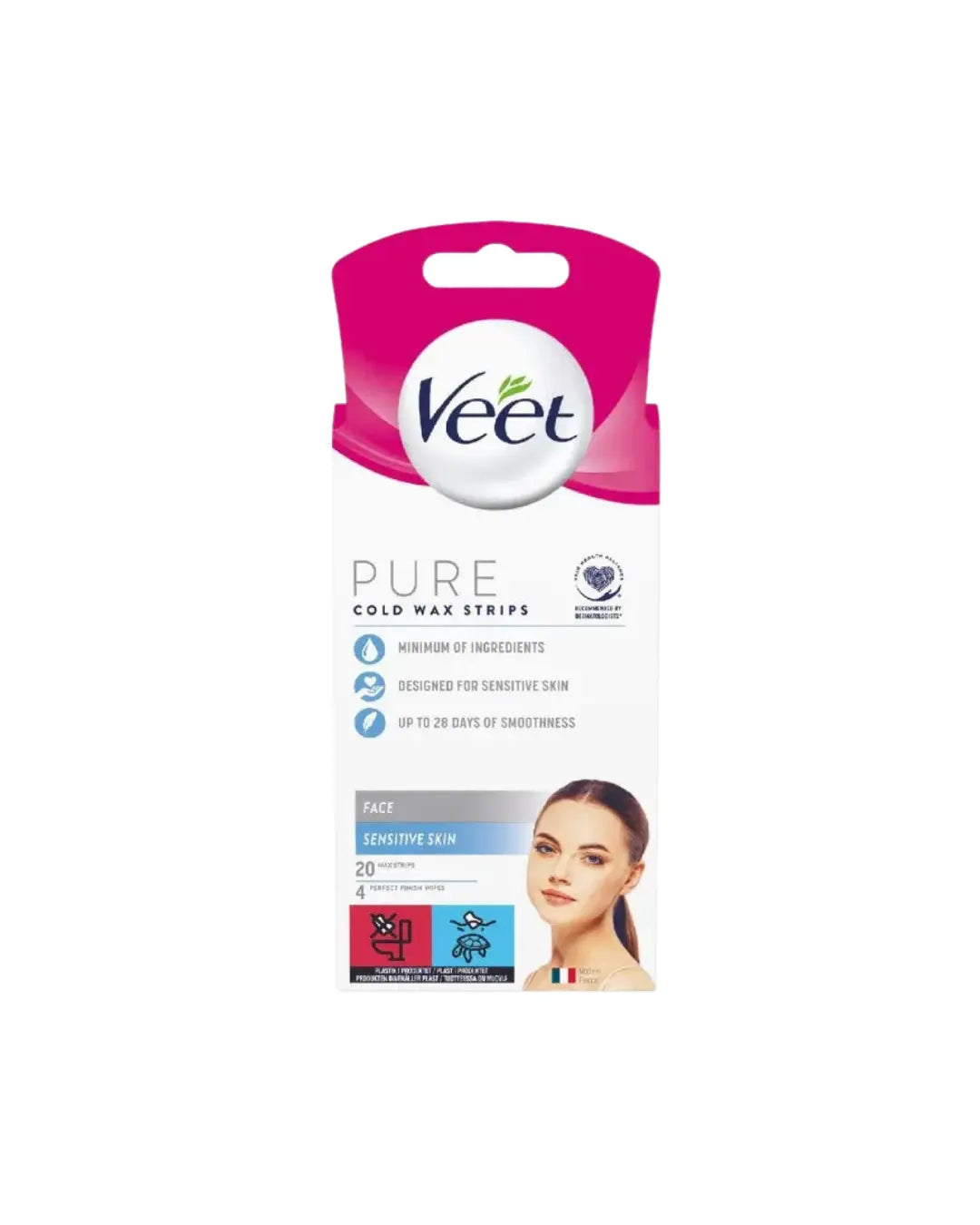 Wax Strips Ansikte Sensitive Skin Sence