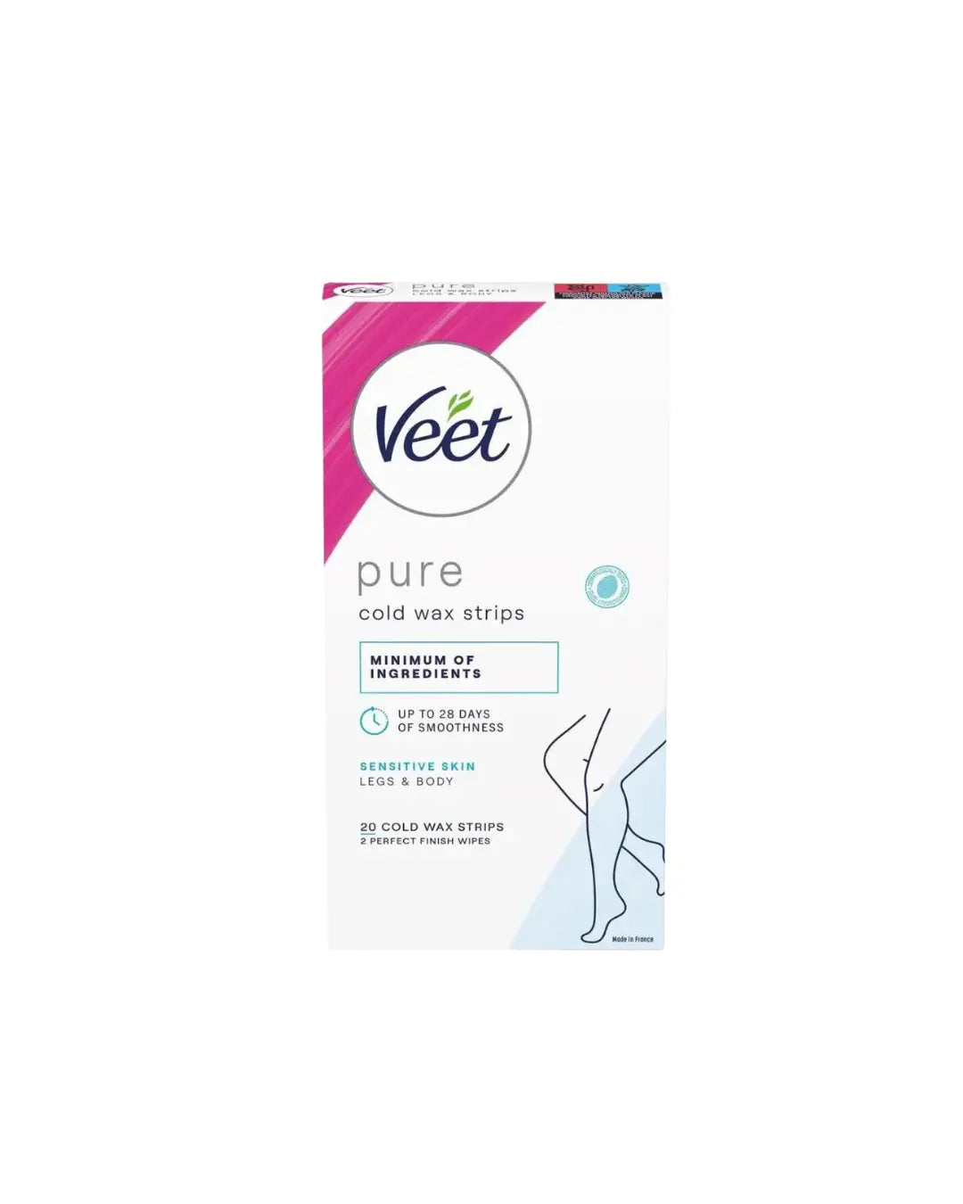 Wax Strips Legs & Body Veet