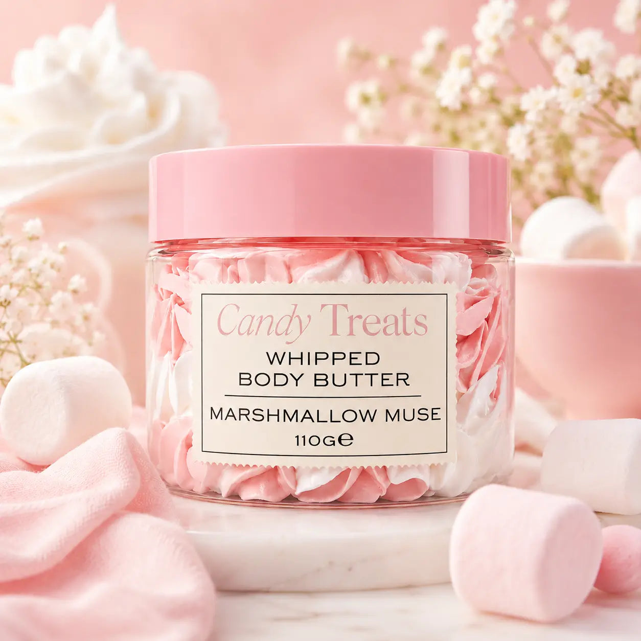 Whipped Body Butter Marshmallow Muse Candy Treats
