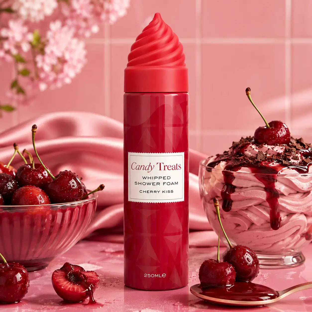 Whipped Shower Foam Cherry Kiss Candy Treats