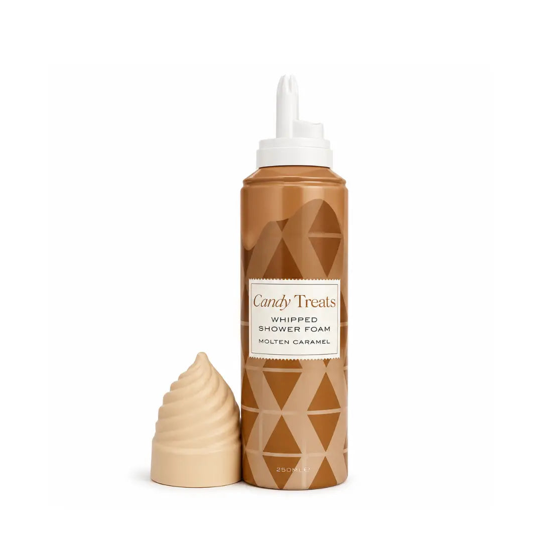 Whipped Shower Foam Molten Caramel Candy Treats